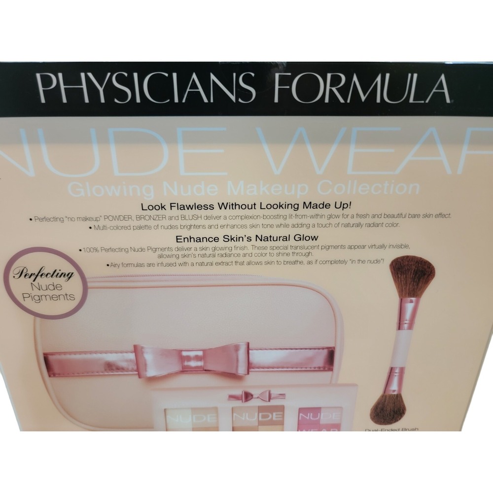 Physicians Formula Nude Wear Eyeshadow Palette Makeup Kit Case Brush NEW - Picture 5 of 16